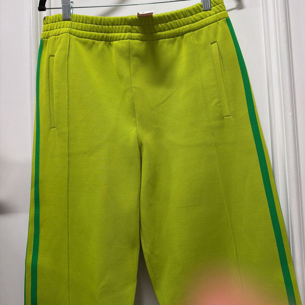 Green Poly Pants
