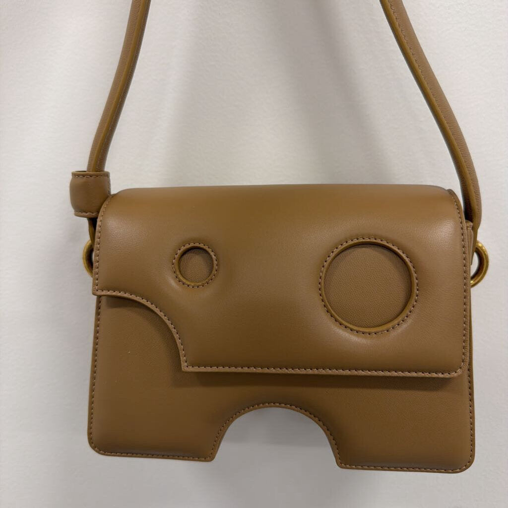Tan Brown Burrow 22 Crossbody Bag