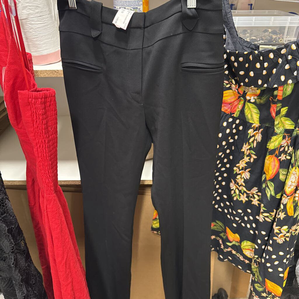 Black Straight Leg Trouser