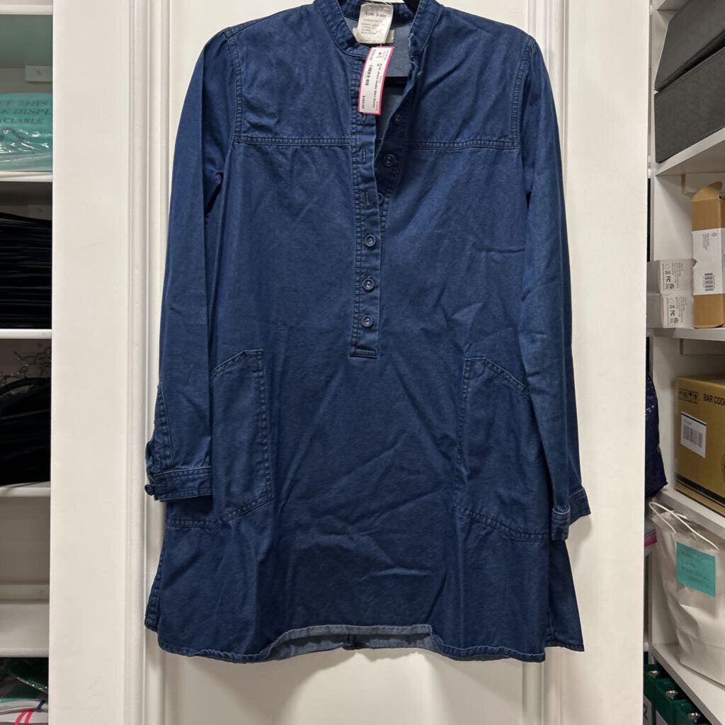 Denim Shirt Dress, 38