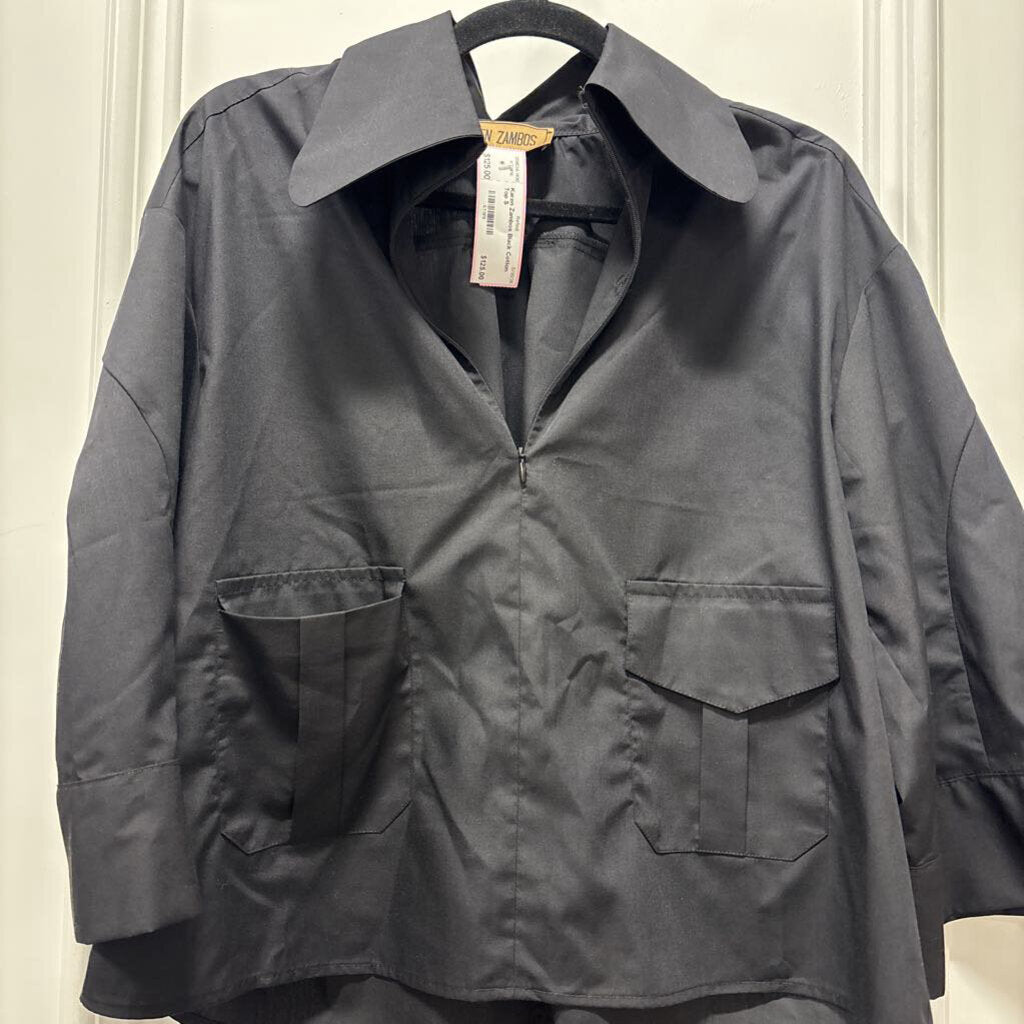 Black Cotton Top