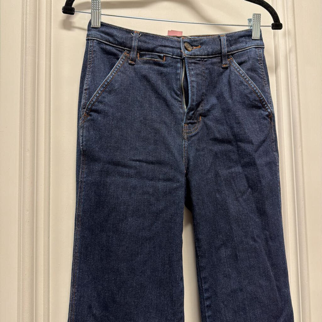 Dark Wash Straight Leg Jean
