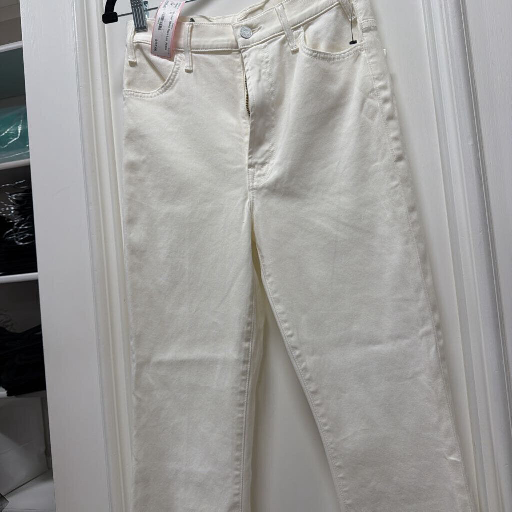 White Flare Leg Jeans