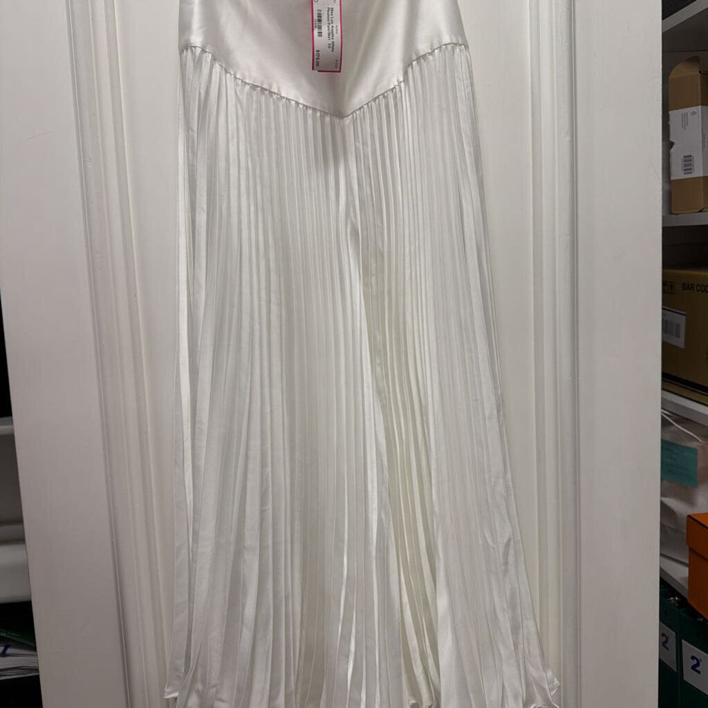 White Pleated Pant/Skirt