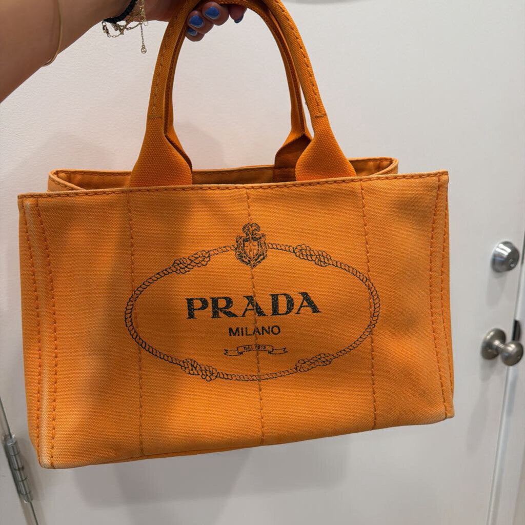 Yellow Canvas Canapa Tote