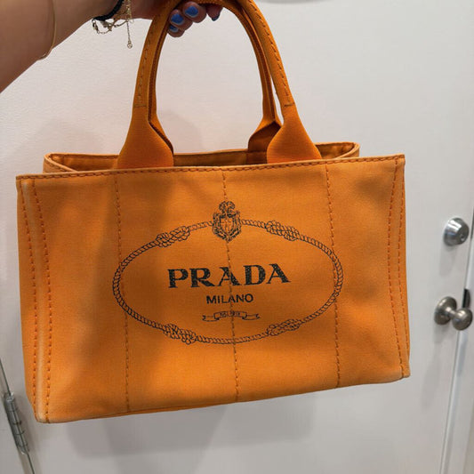Yellow Canvas Canapa Tote