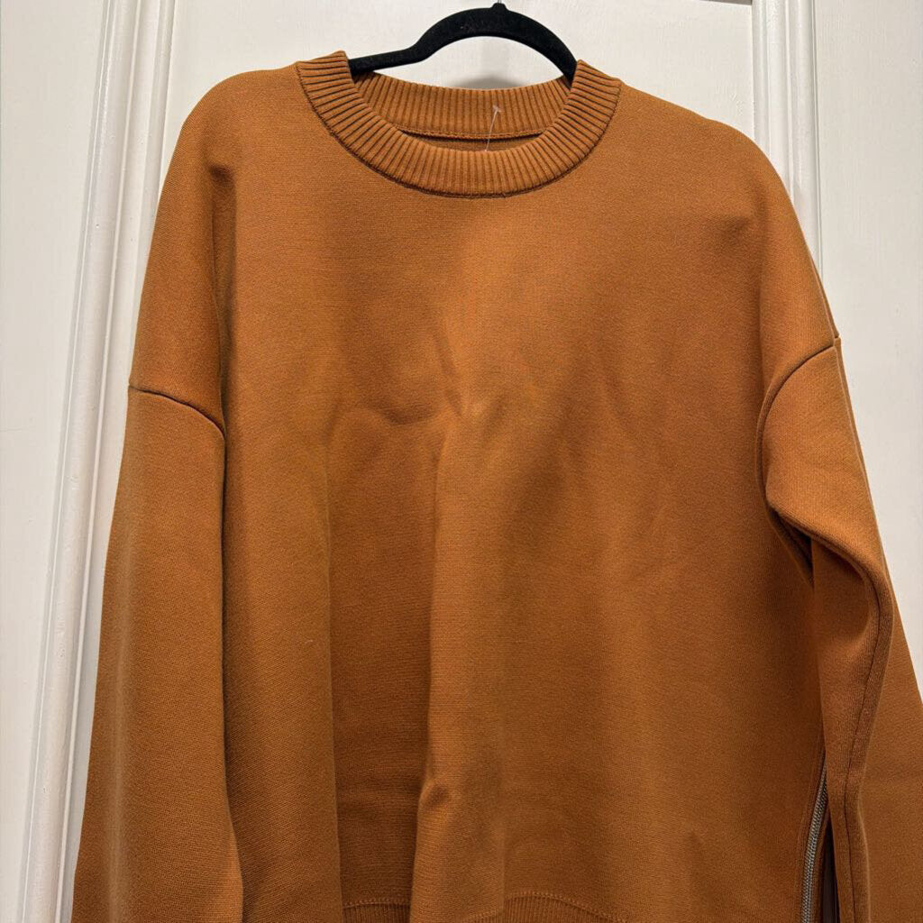 Carmel Cotton Long Sweater
