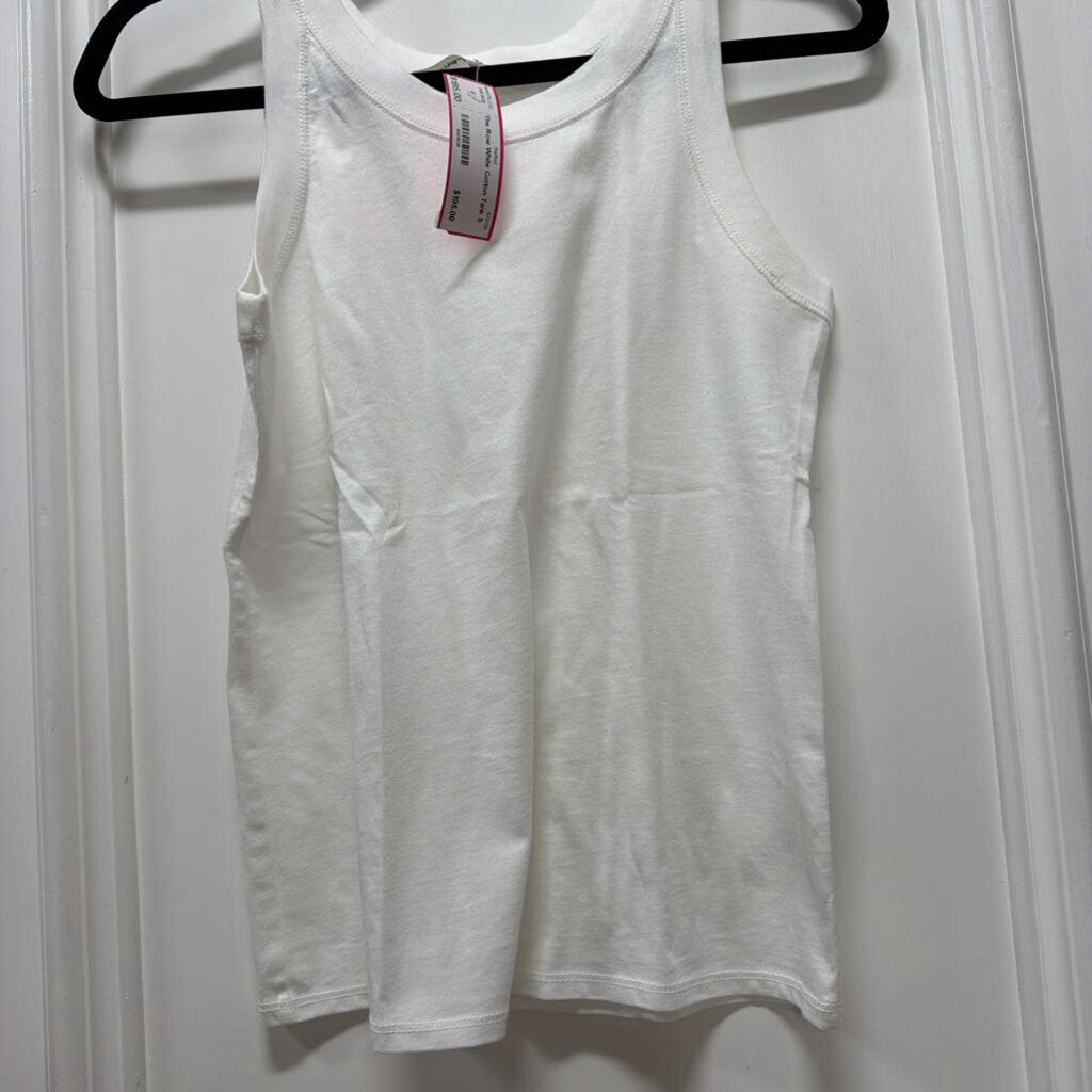 White Cotton Tank