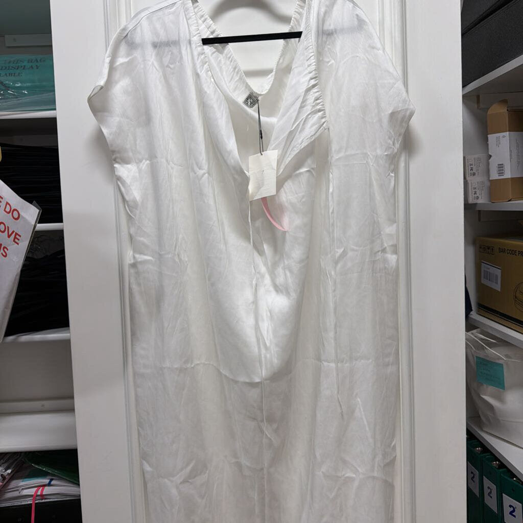 White Cotton Beach Tunic (NWT), 34