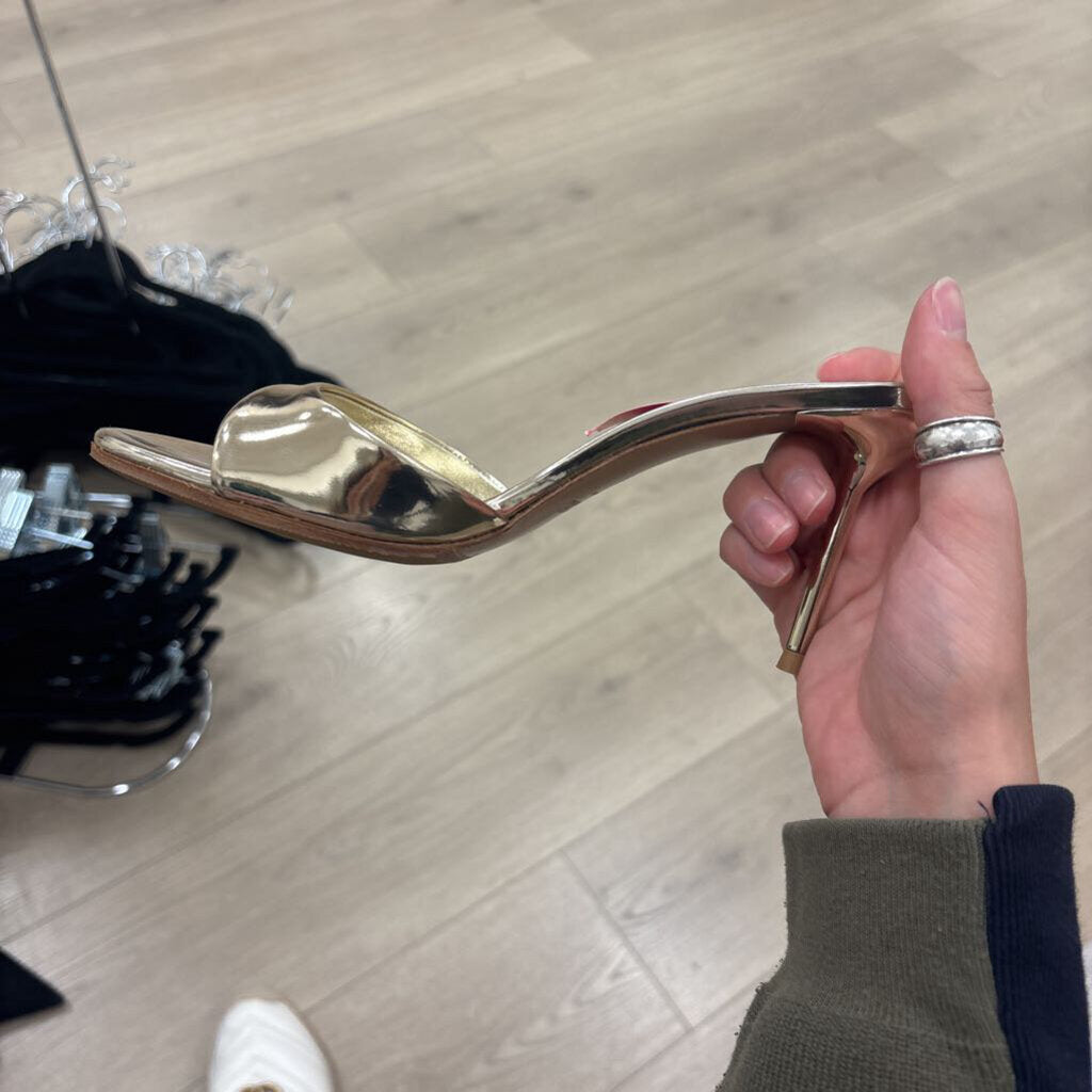Gold Metallic Sandal
