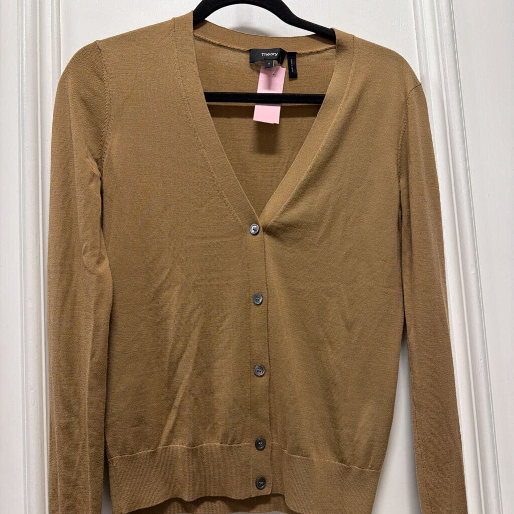 Brown Wool Cardigan