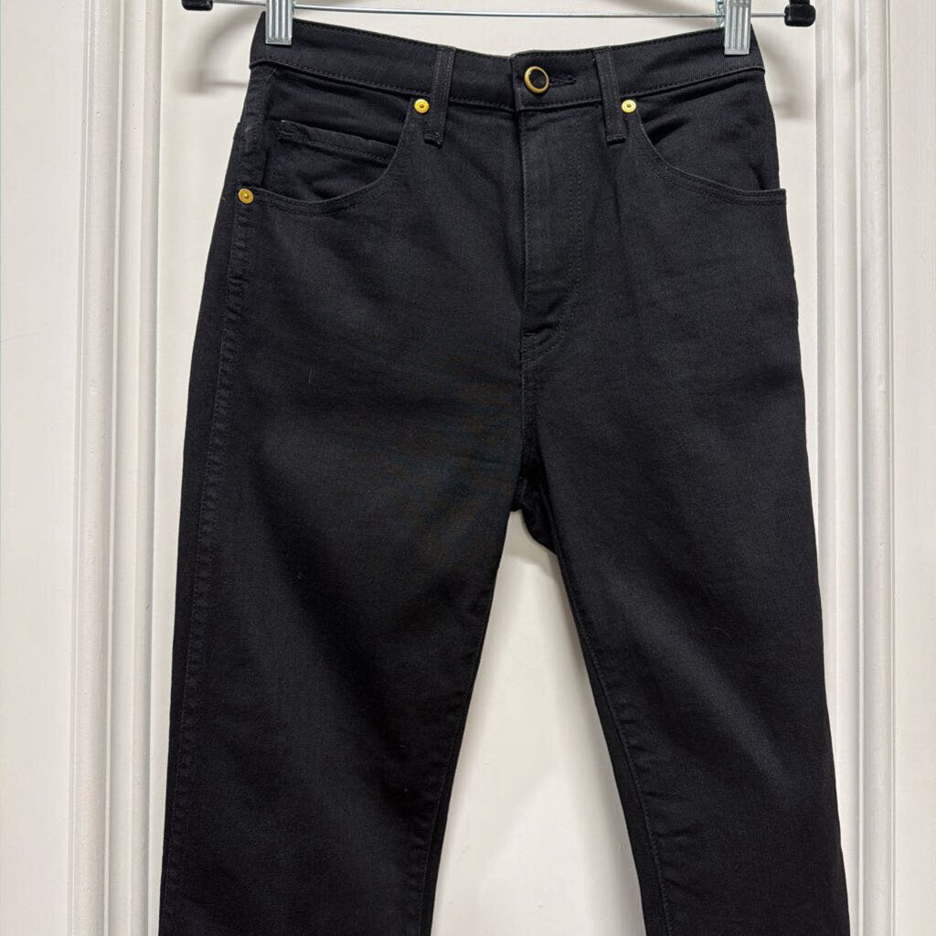 Black Straight Leg Jean