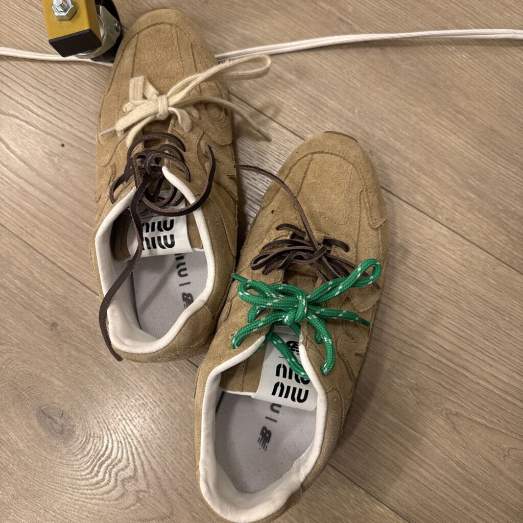 Tan Suede Sneakers (scuffs)