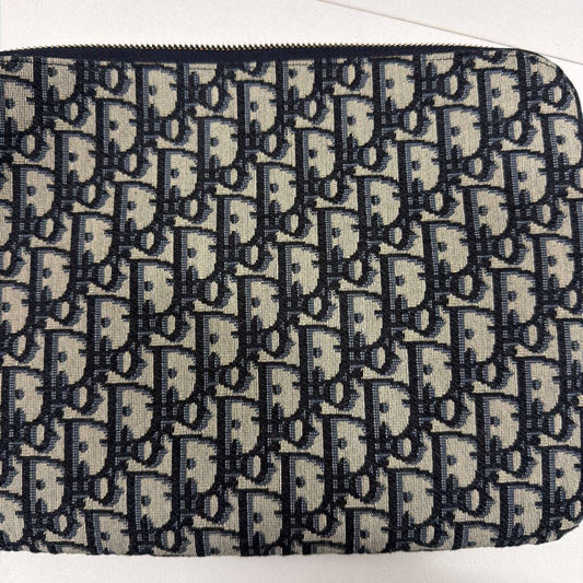 Christian Dior Navy Oblique Jacquard Dior Travel