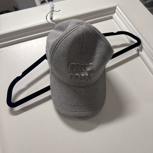 Grey Logo Baseball Cap