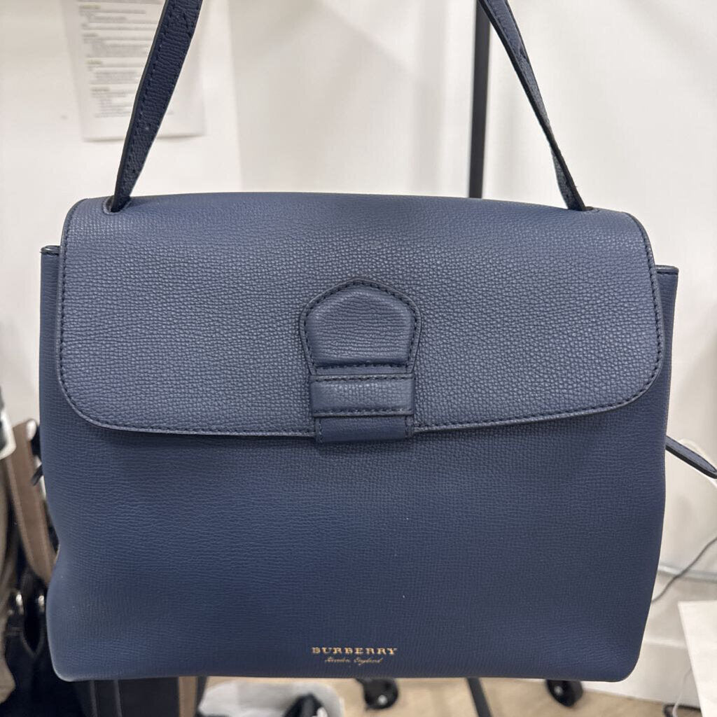 Blue Leather Camberley Handbag (est. retail 1500)
