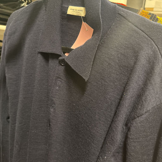 Navy Wool Sweater