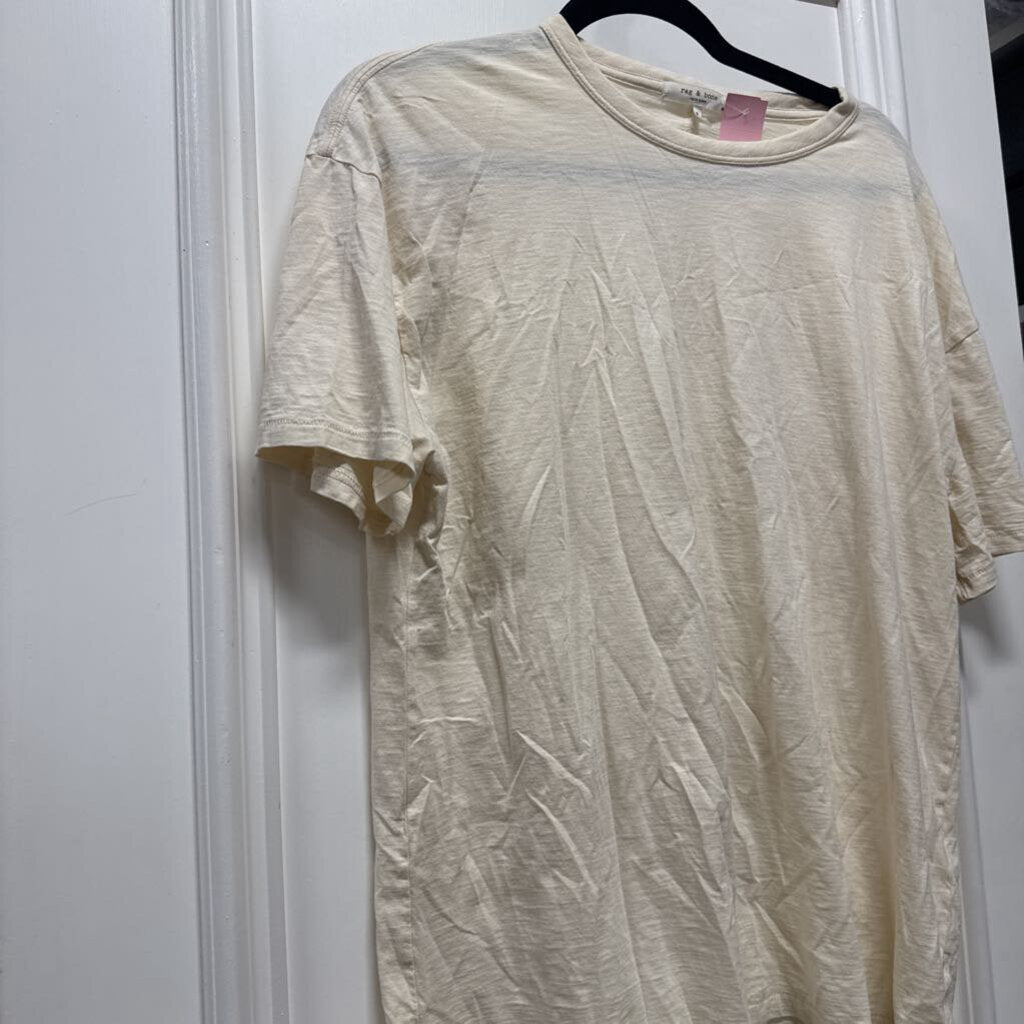 Beige Cotton Tee