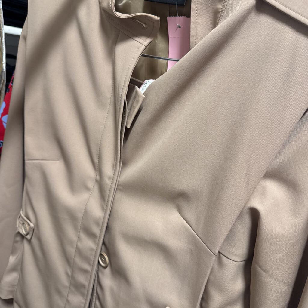 Tan Wool Jacket + Trouser SET