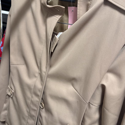 Tan Wool Jacket + Trouser SET