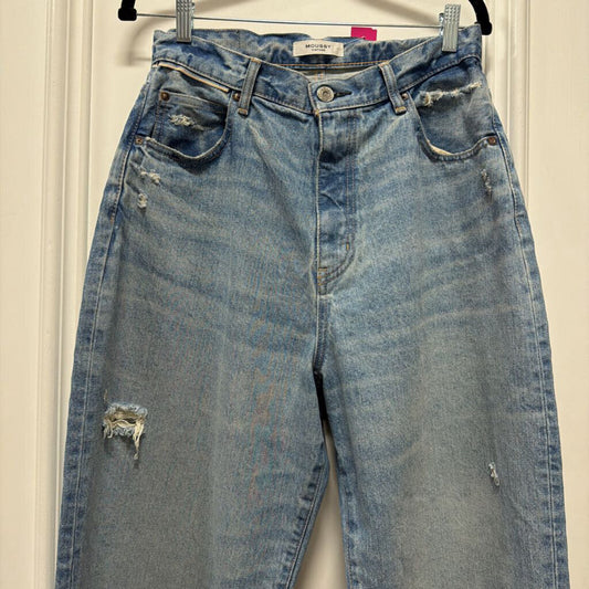 Medium Wash Wide Leg Jean