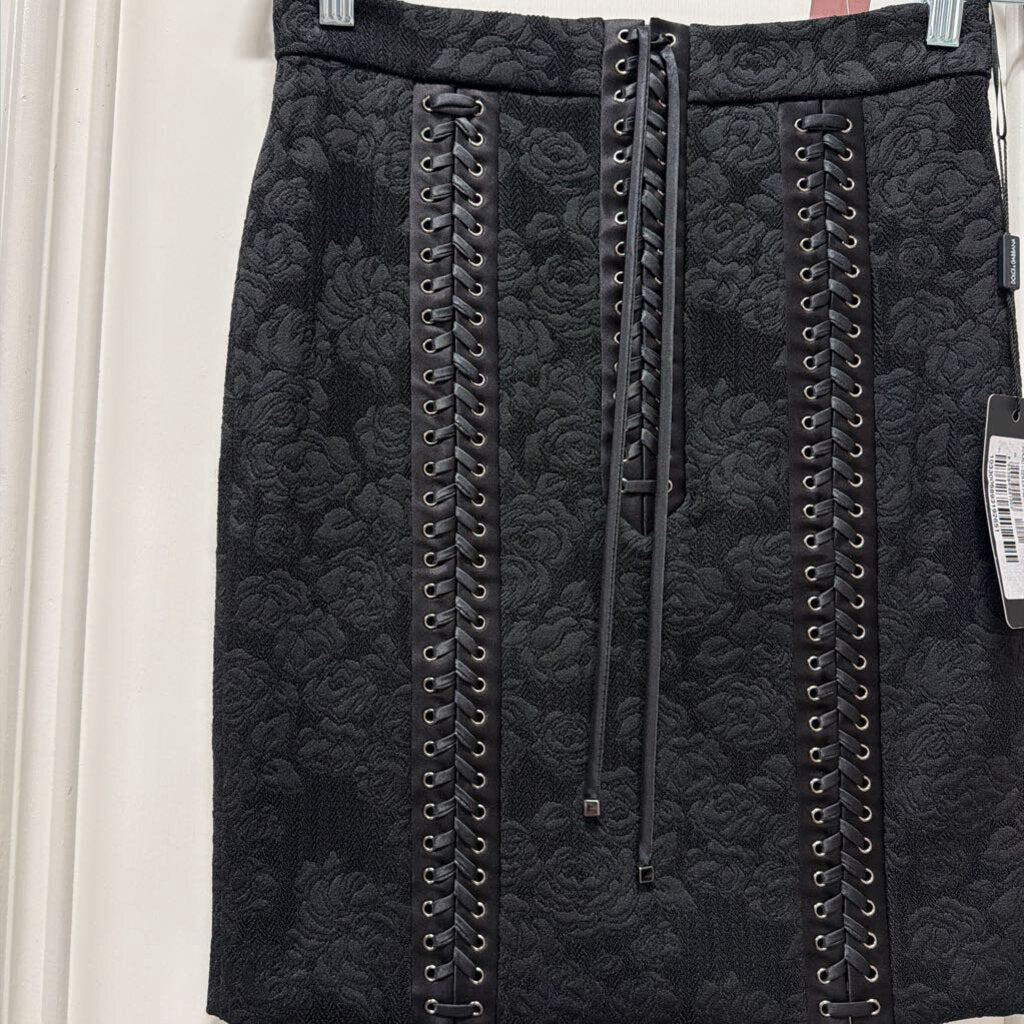 Black Brocada Skirt (NWT)