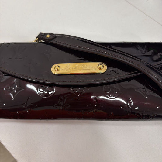 2007 Burgundy Patent Leather Monogram Vernis Sunset Blvd Bag