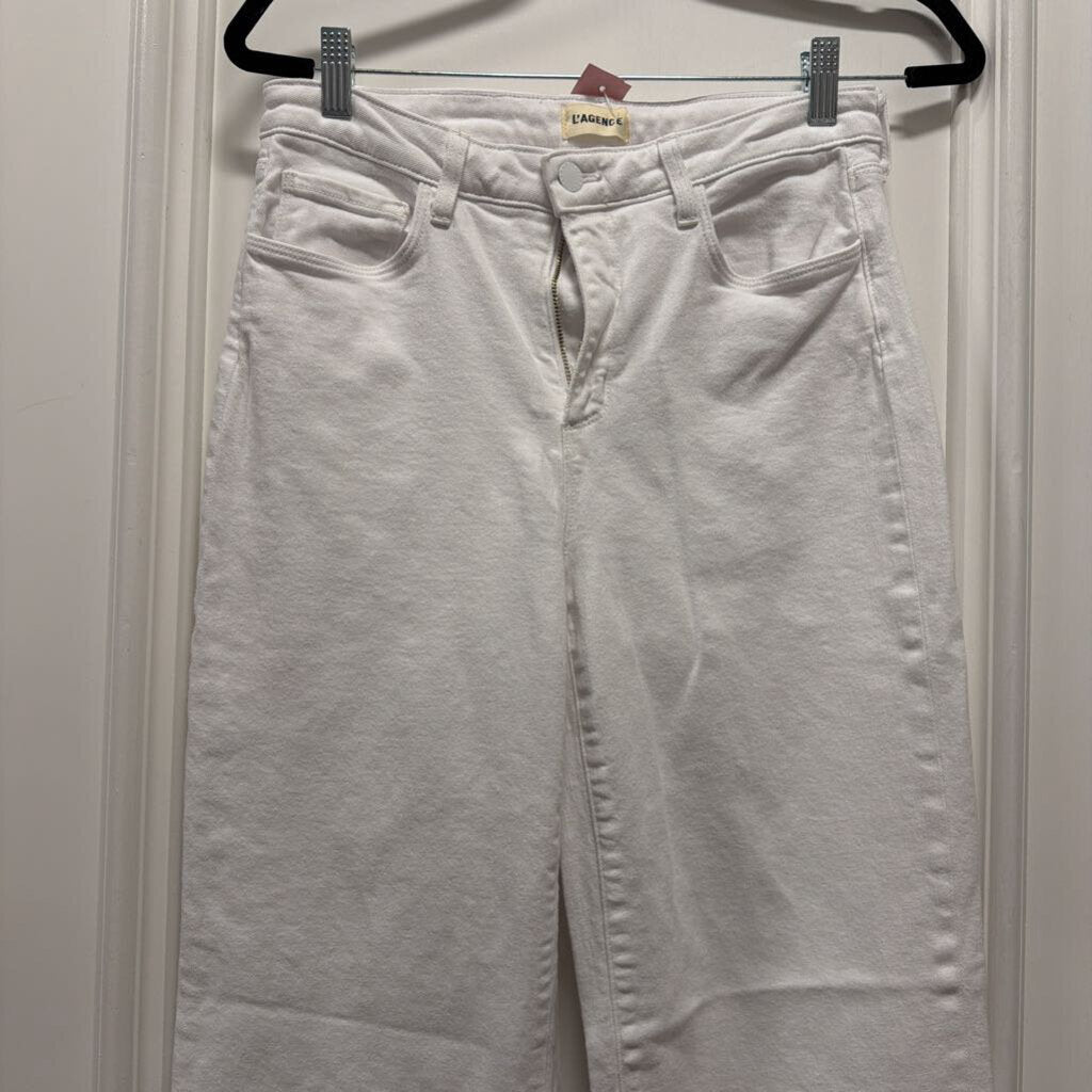 White Wide Leg Jeans