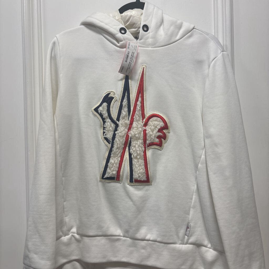 White Grenoble Hoodie AS IS Missing String