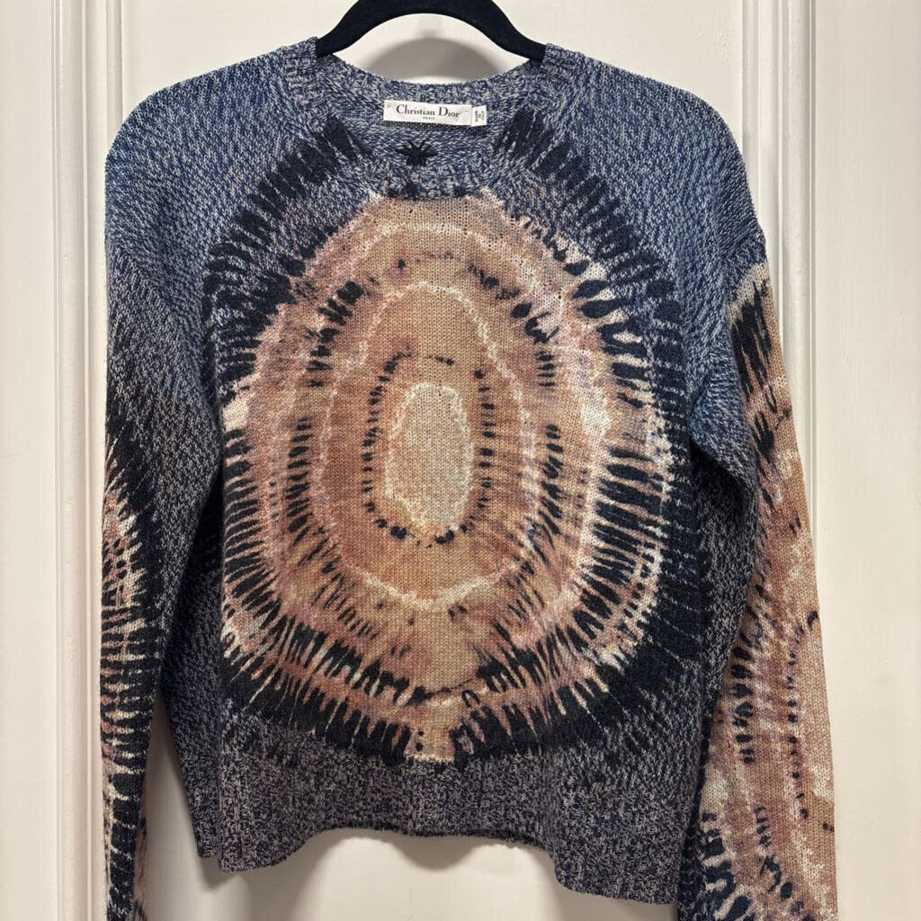 Multicolor Cashmere Knit Sweater