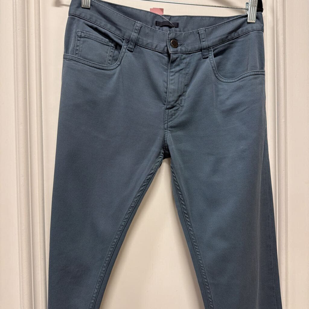Blue Slim Fit Pants