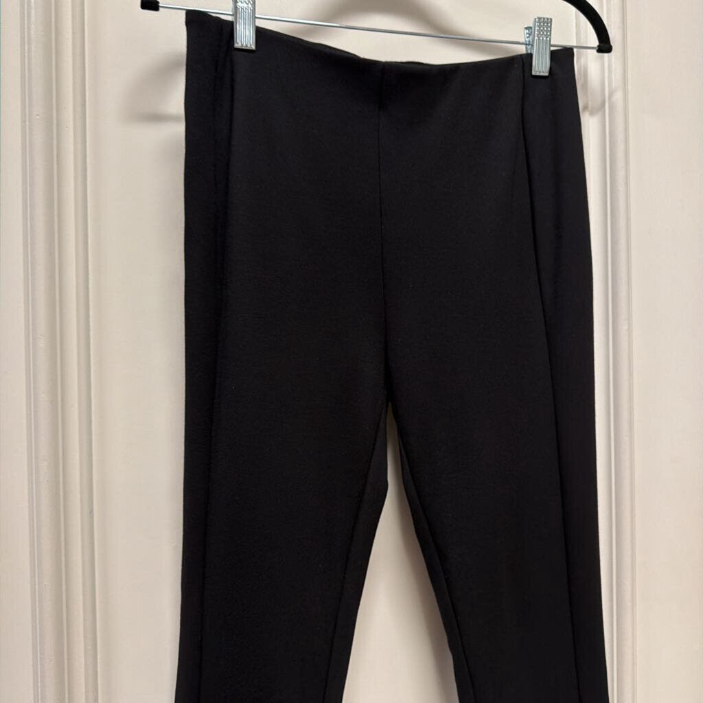 Black Viscose Capris