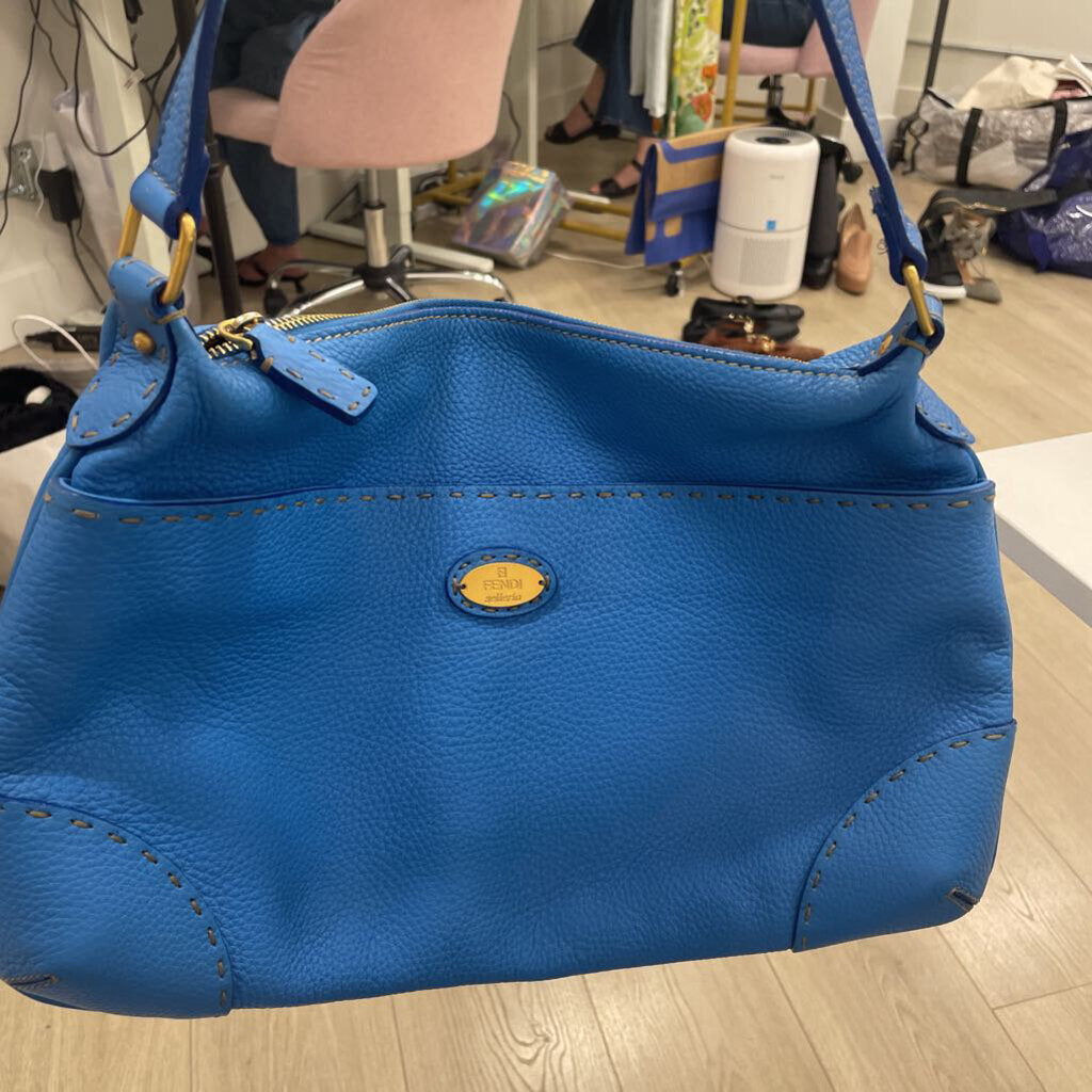 Blue Selleria Hobo Bag