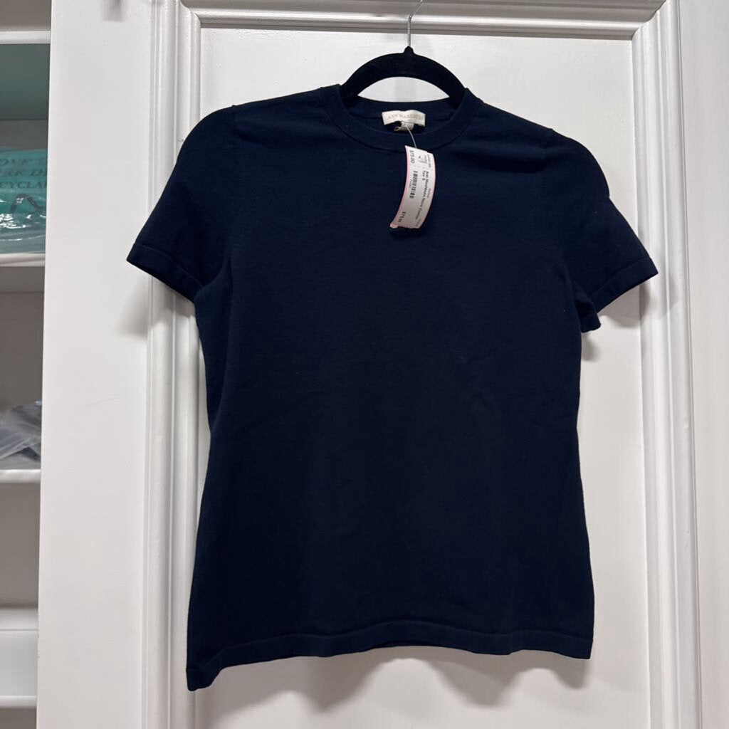 Navy Cotton Tee