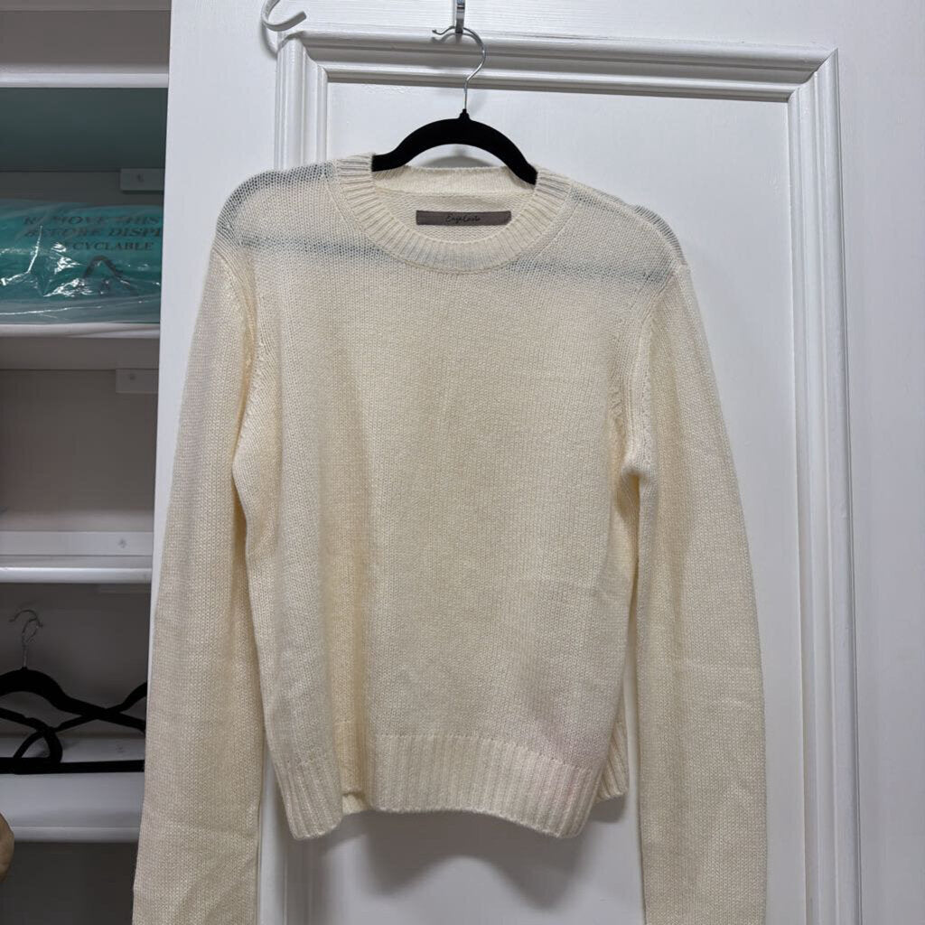 Cream Cashmere Sweater