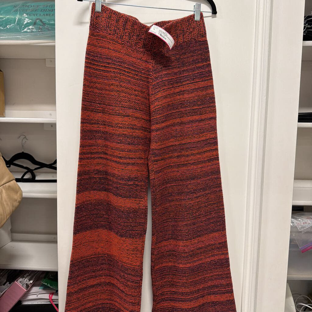 Multicolor Wool/Viscose/Cashmere Knit Pant