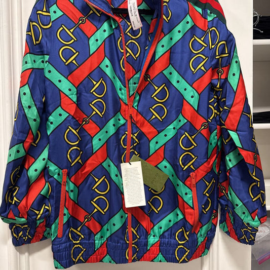 Multicolor Silk Horsebit Jacket (w/ tags)