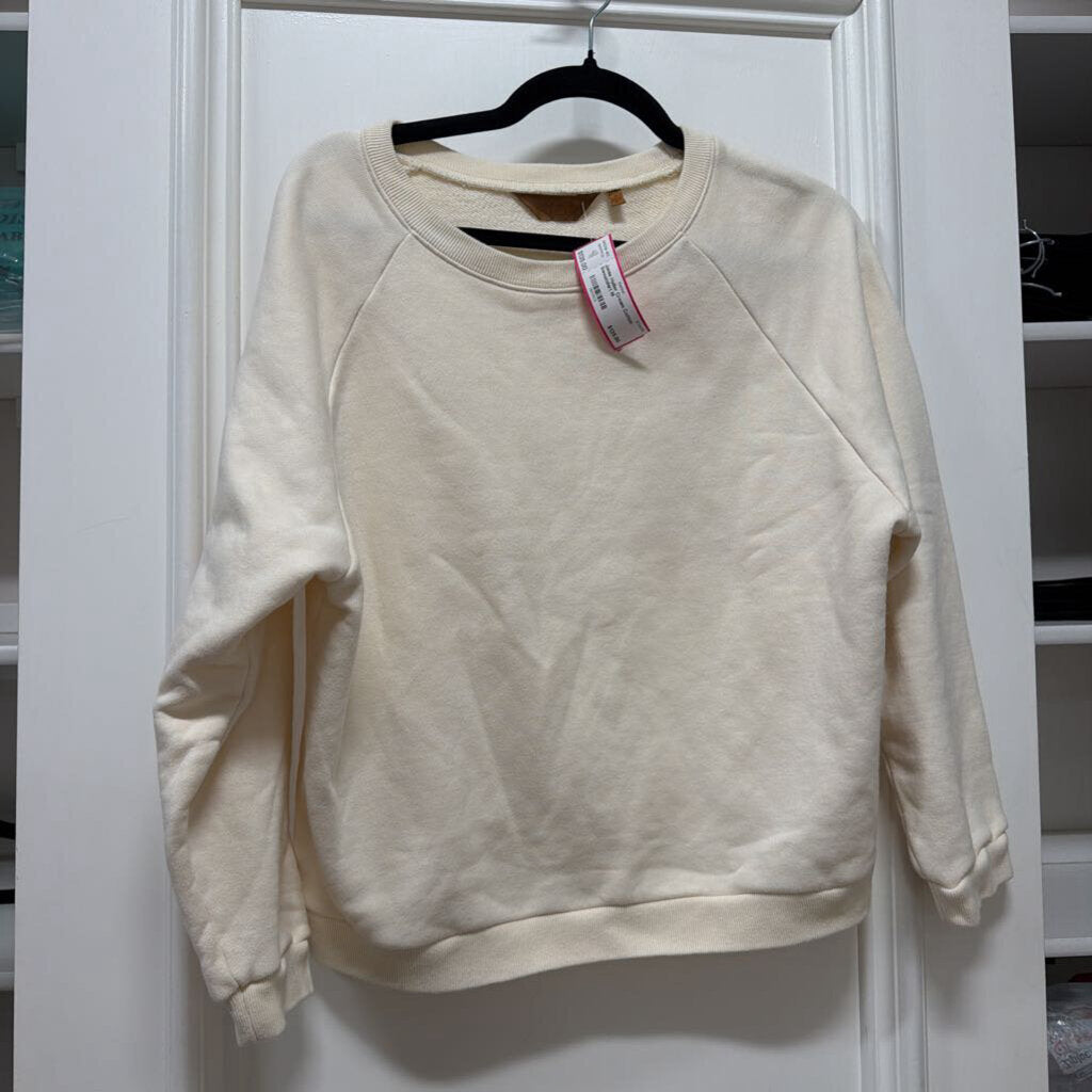 Cream Cotton Sweatshirt