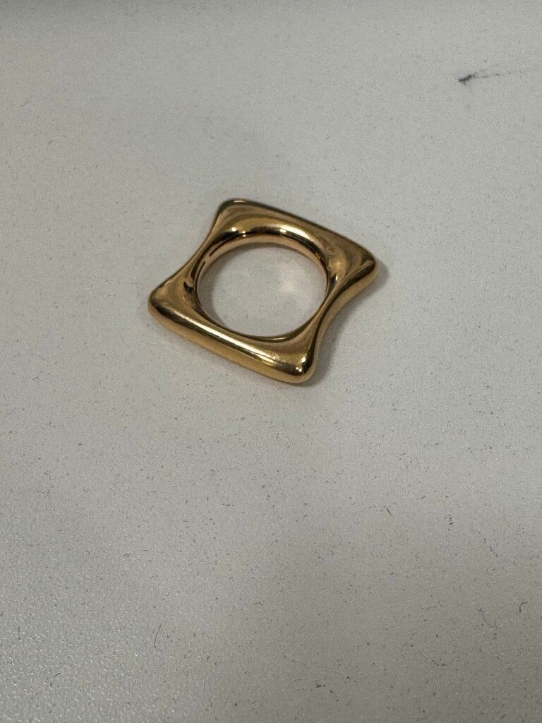 18k Rose Gold Milano Ring