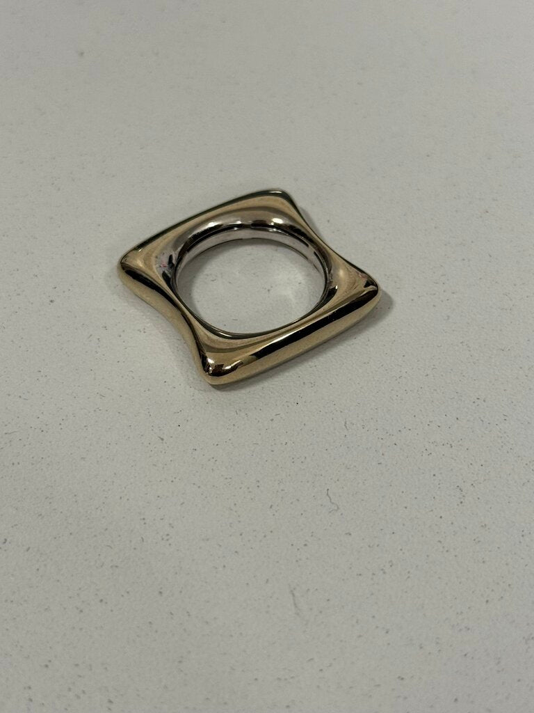 18k White Gold Milano Ring