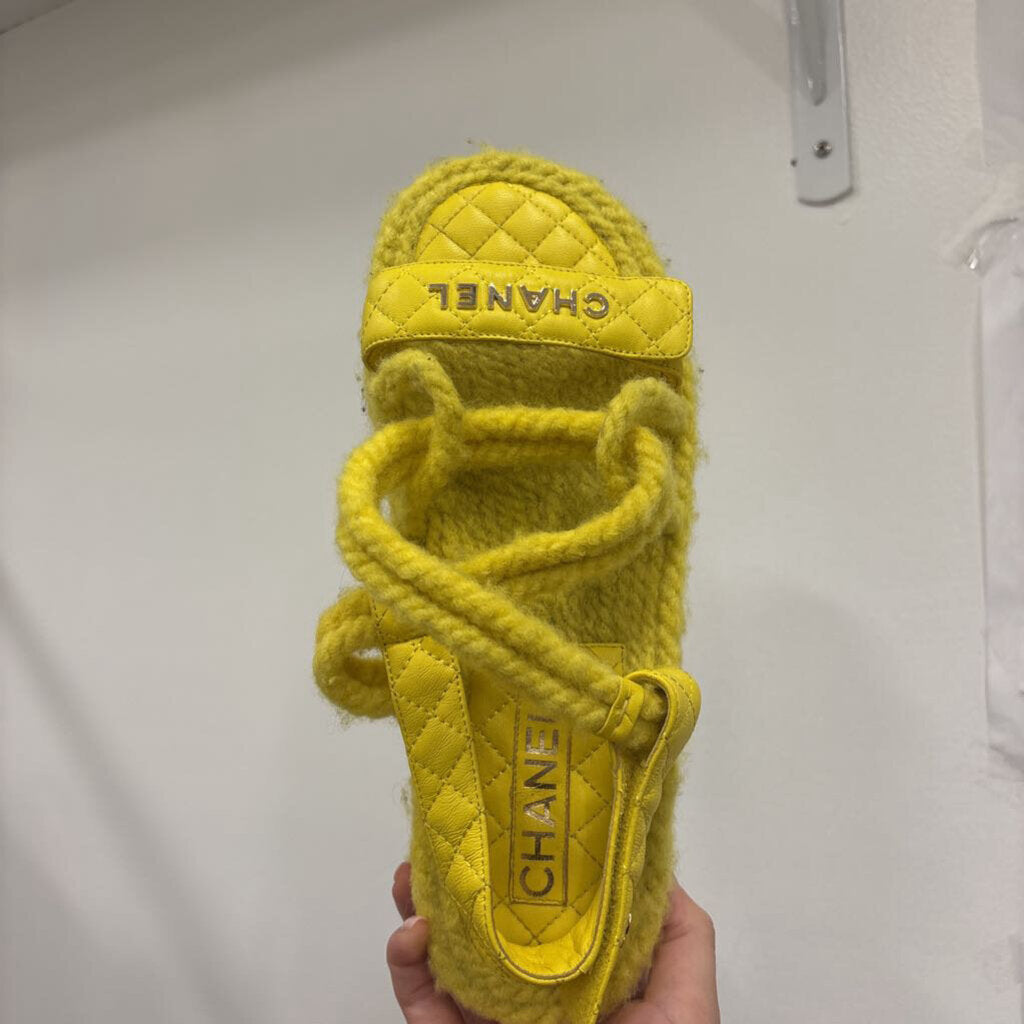 Yellow Rope Sandal
