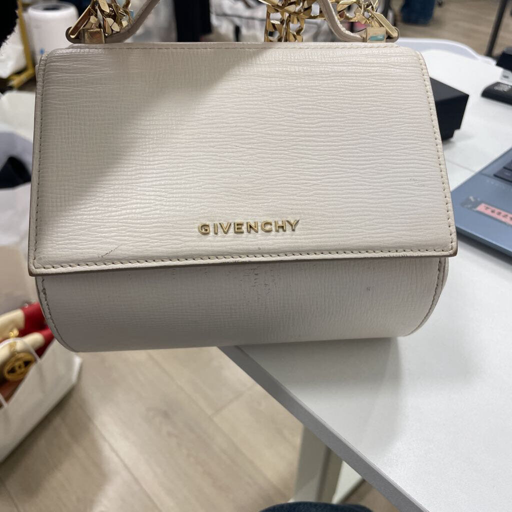 Cream Pandora Box Chain Bag(est 1000)