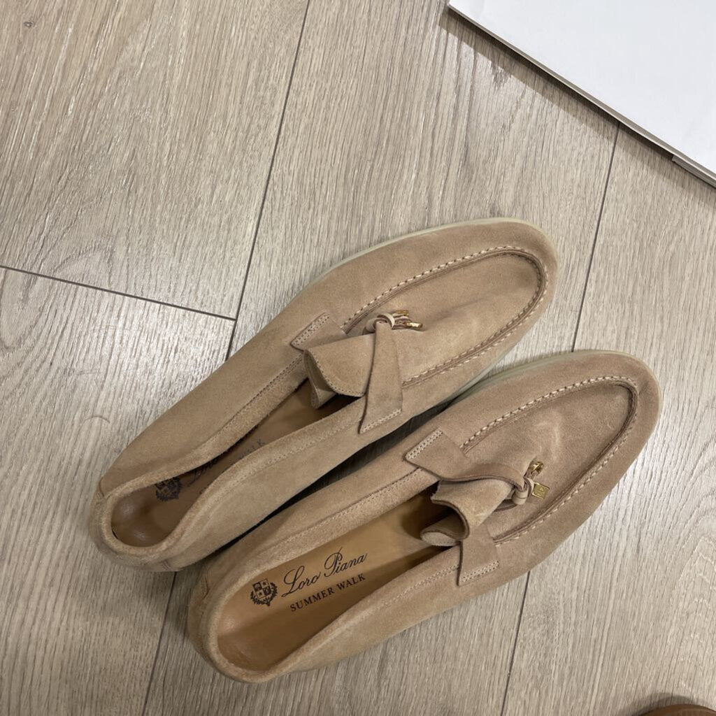 Tan Suede Loafer