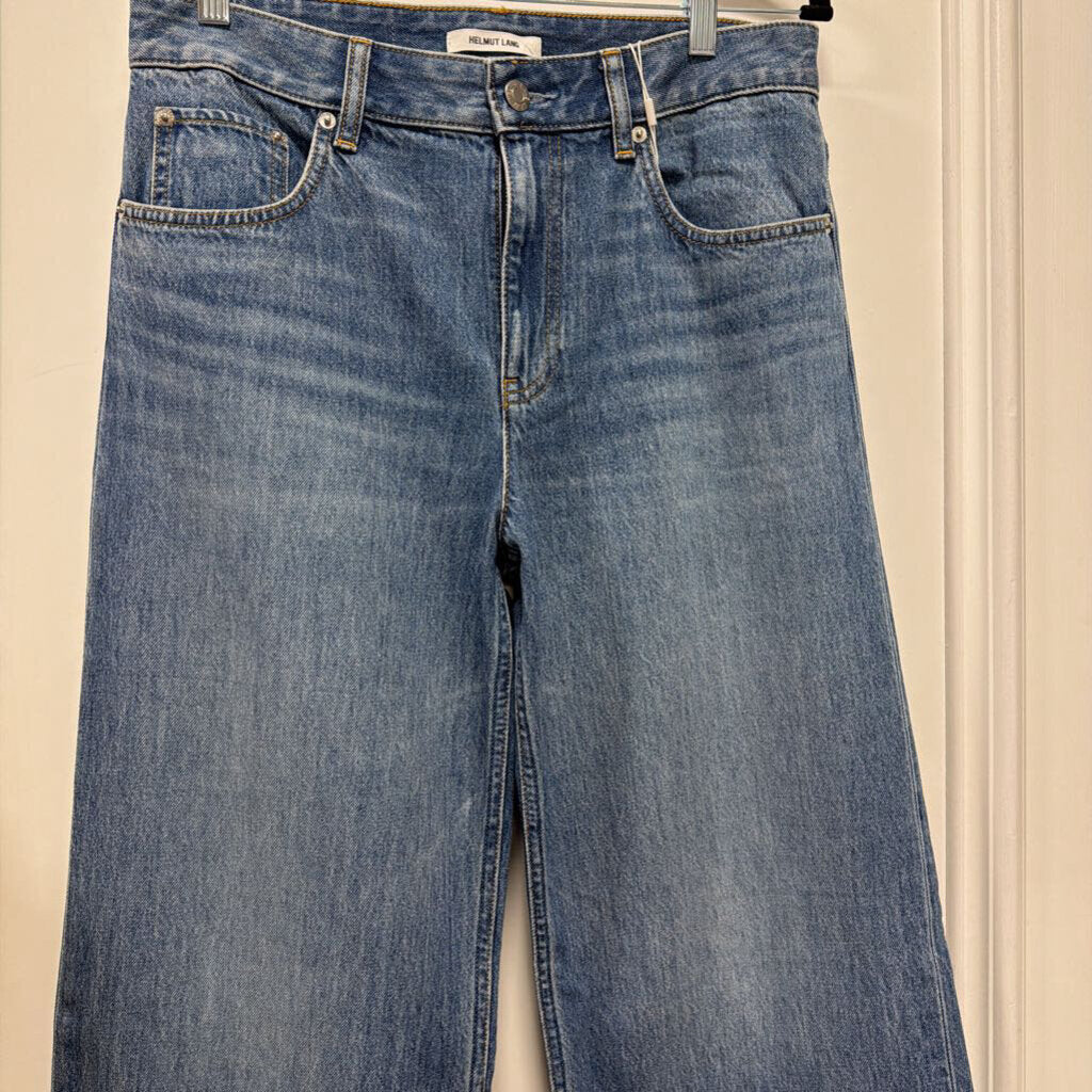 Medium Wash Wide Leg Jeans(NWT298)