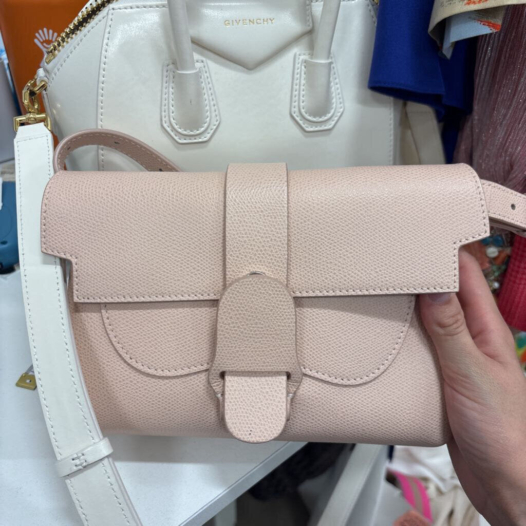 Pink Leather Handbag