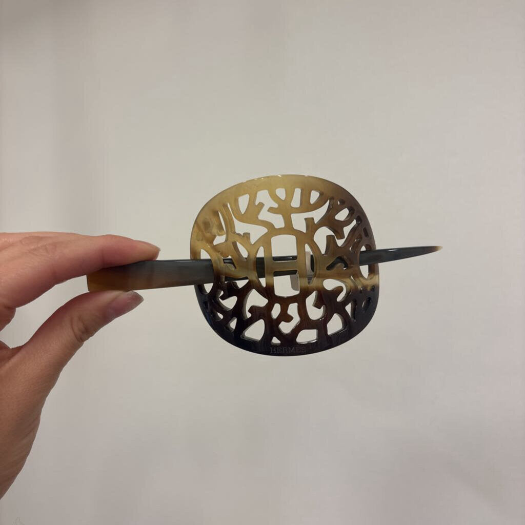 Brown Horn Hair Pin