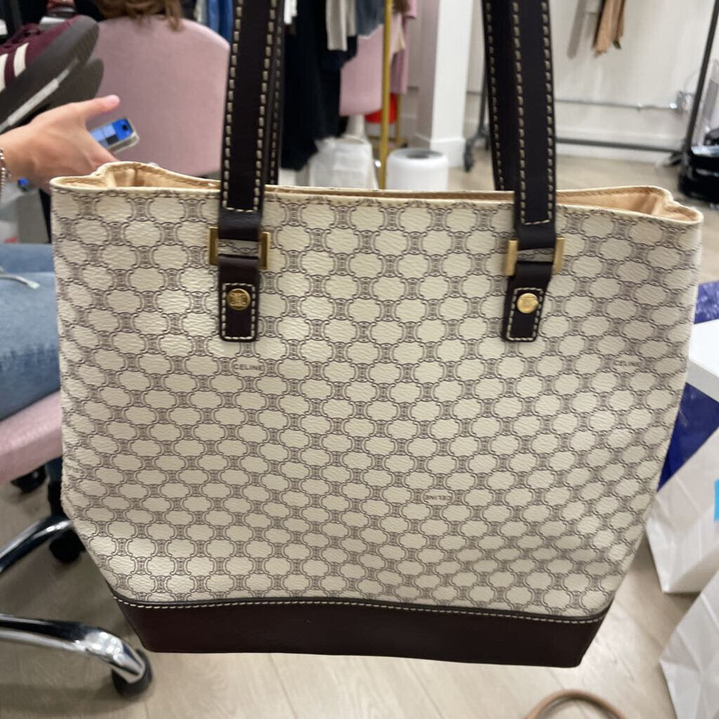 Cream Macadam Tote