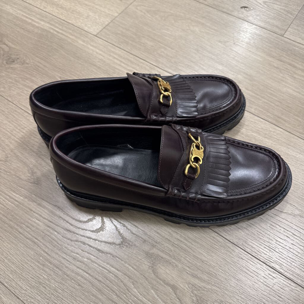 Brown Leather Tromphe Loafers (R1150)