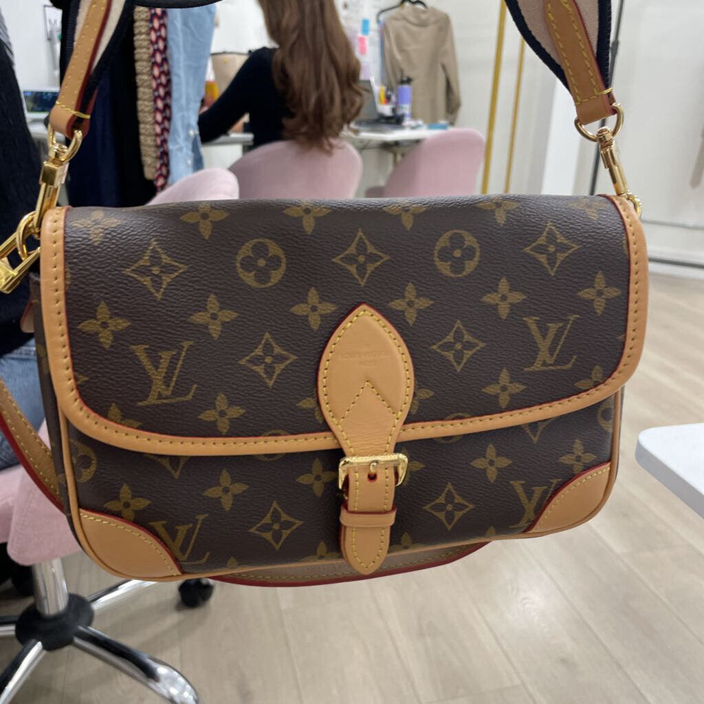 Monogram Diane Satchel w/Strap (est 2700)
