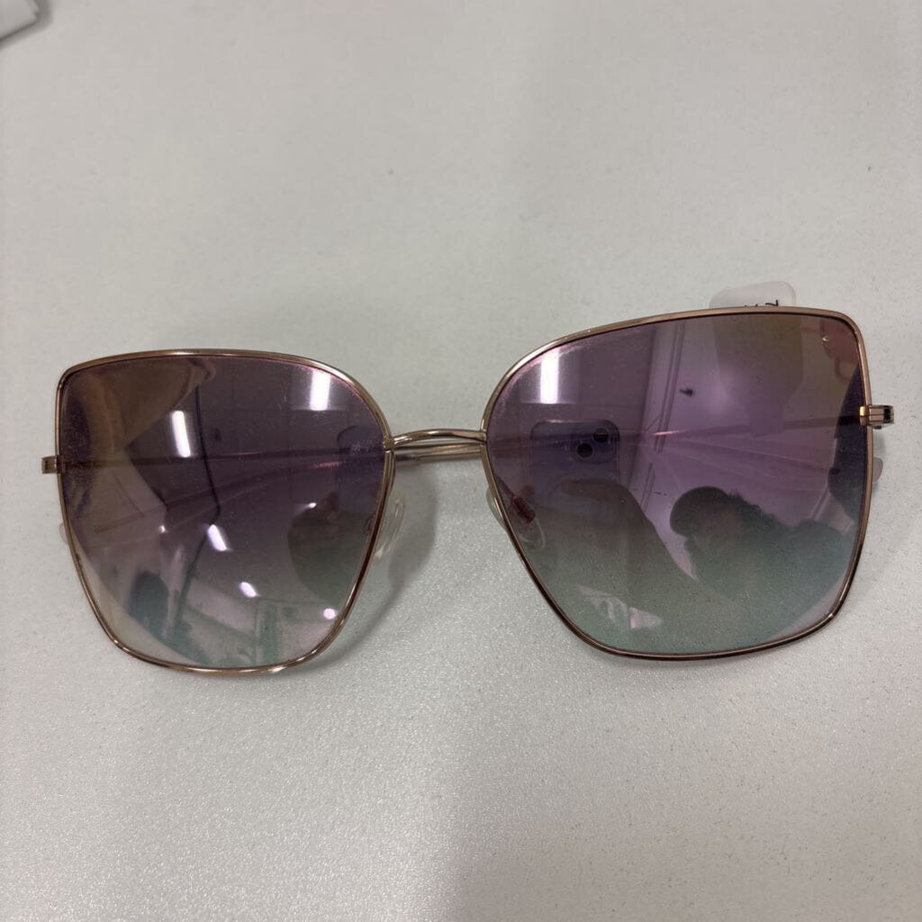 Barton Perreira Pink and Gold Sunglasses